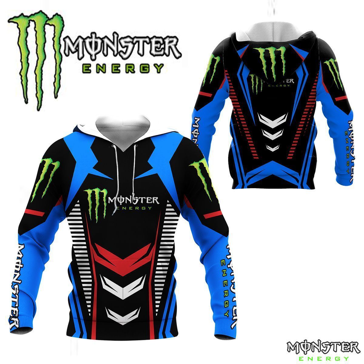 3D ALL OVER MONSTER ENERGY SHIRTS VER 30