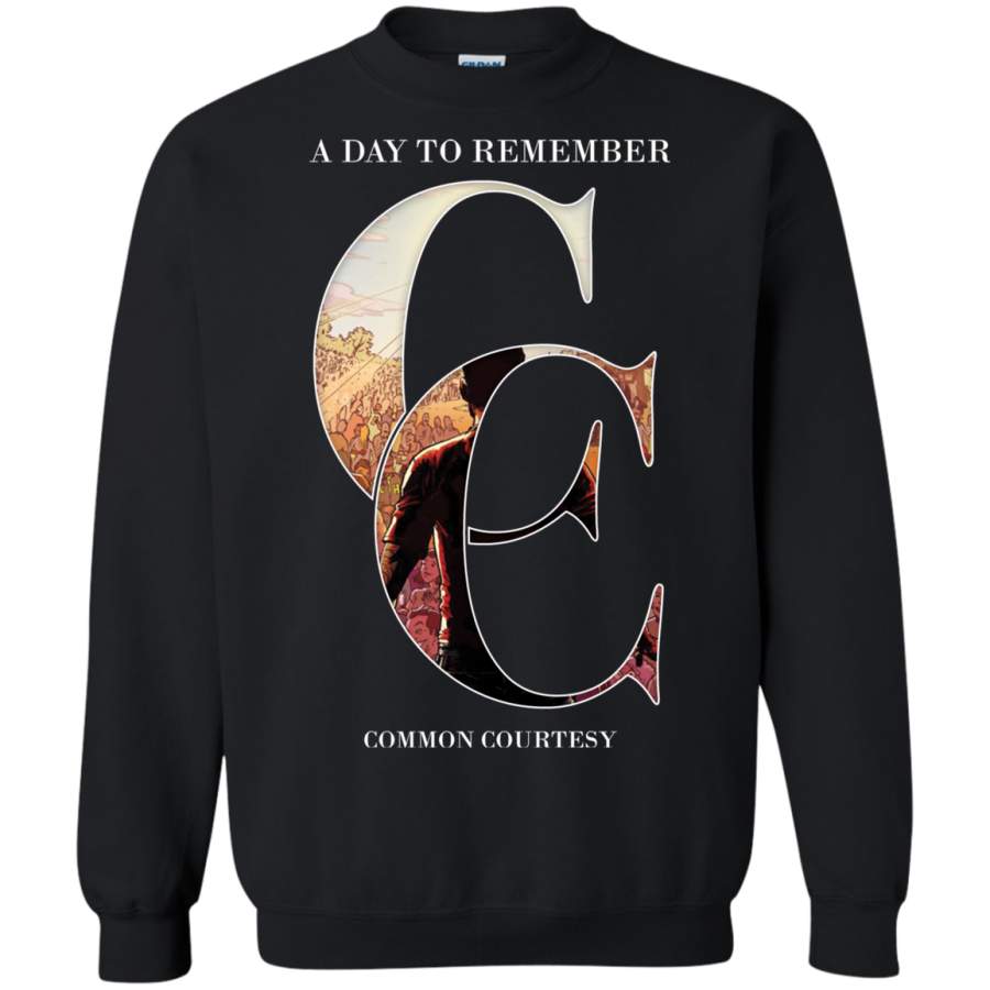 A Day To Remember Common Courtesy Pullover Sweatshirt T-Shirt