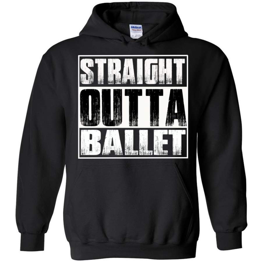 Straight Outta Ballet Hoodie