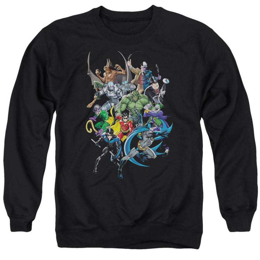 Batman – Saints And Psychos Adult Crewneck Sweatshirt