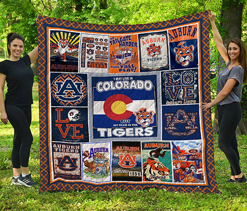 Auburn Tigers Colorado Quilt Blanket