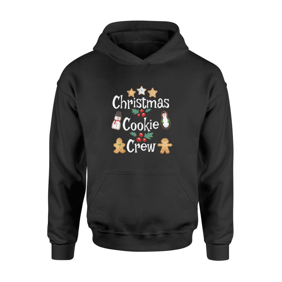 Christmas Baking Team Apparel Cookie Crew Bakers Gift T-Shirt – Standard Hoodie