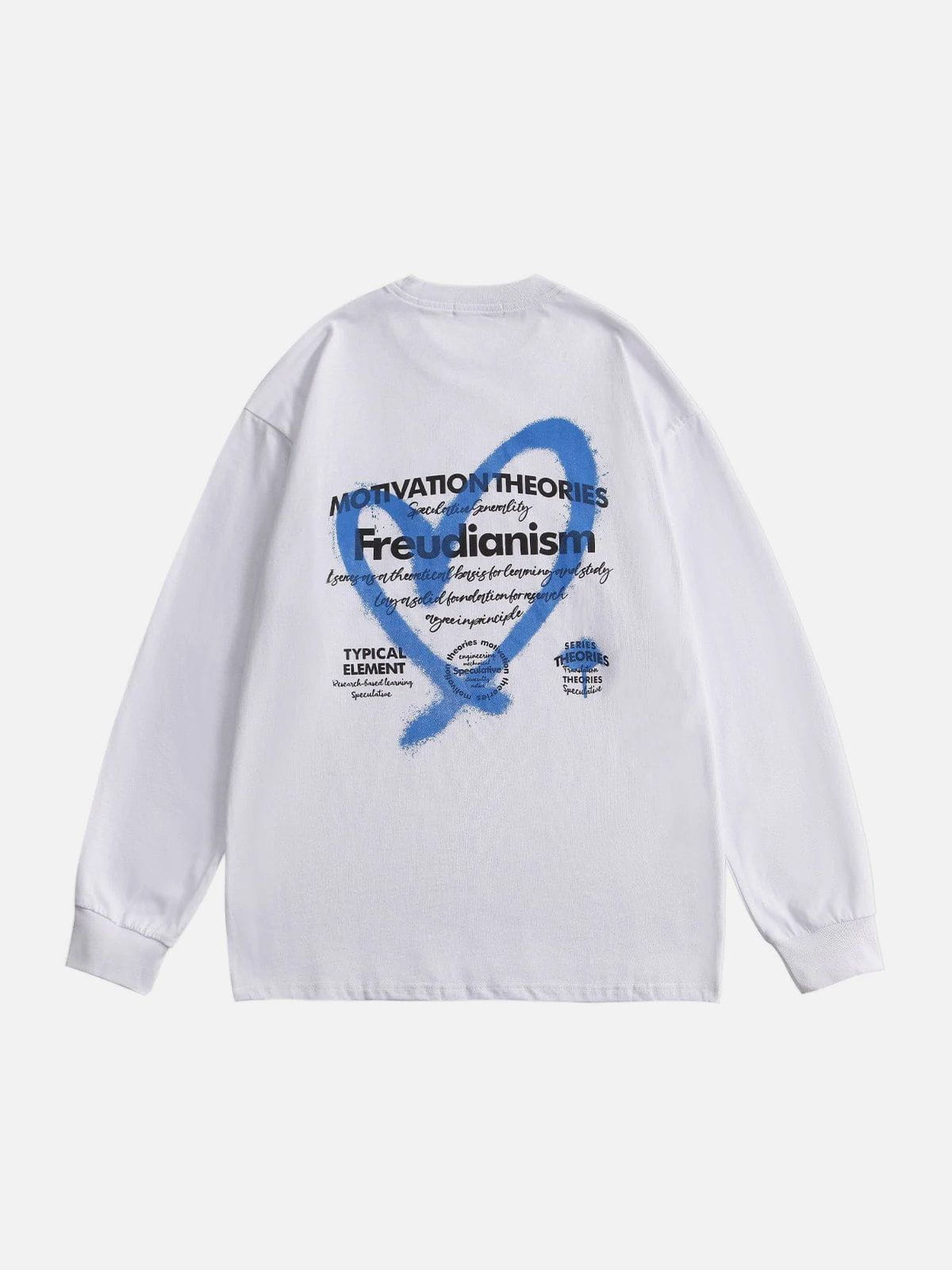 Talishko™ – Hand-Painted Love Print Sweatshirt