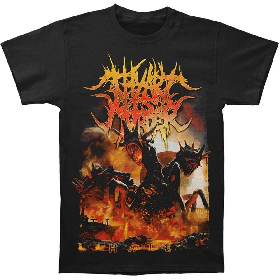 Thy Art Is Murder Men’s Hate Short Sleeve T-shirt Black