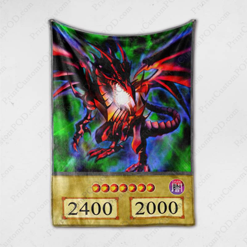 [TA] – Red Eyes Black Dragon Blanket