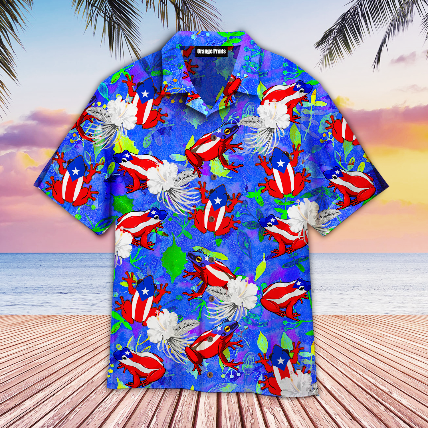 Boricua Puerto Rico Common Coqui Aloha Hawaii Shirts For Men Women Ha27960