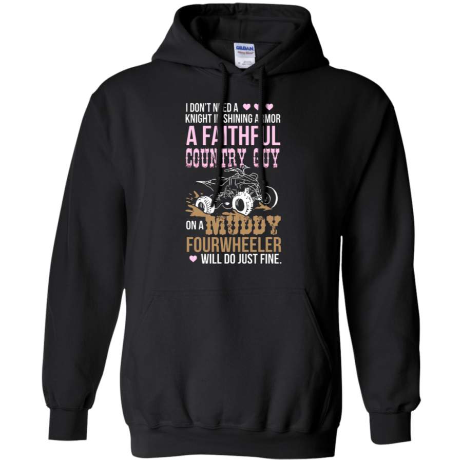 AGR Knight In Shining Armor A Faithful Country Guy Hoodie