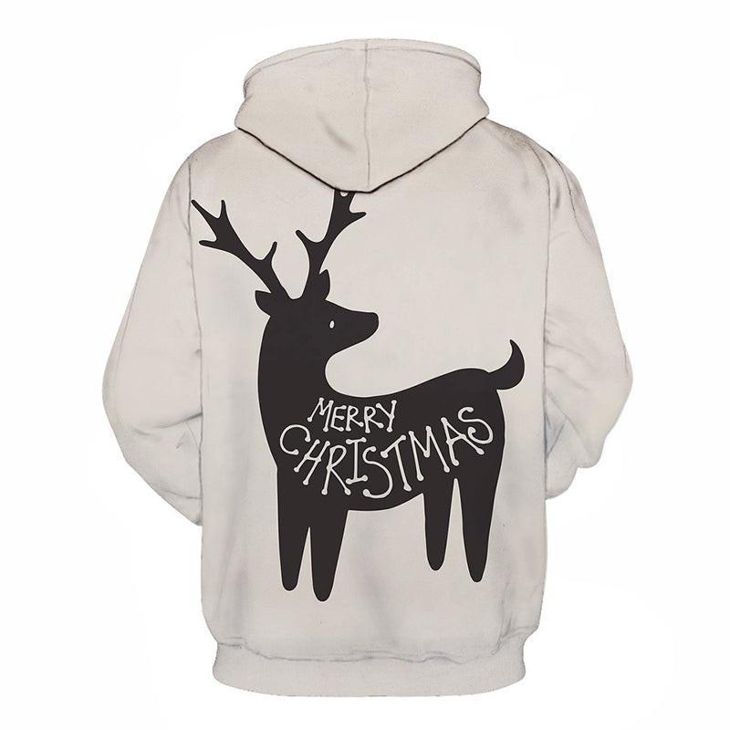Merry Christmas Reindeer 3D – Sweatshirt, Hoodie, Pullover