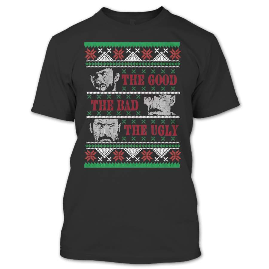 Ugly Christmas Sweater TShirt, Walking Dead T Shirt