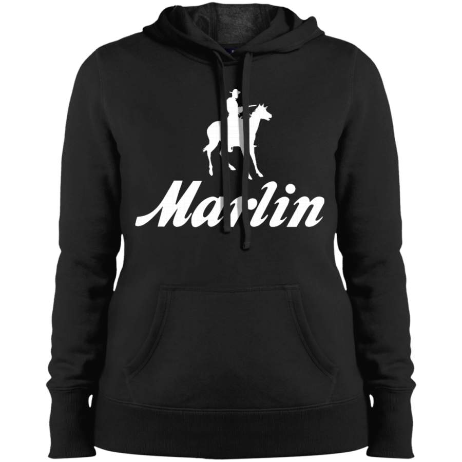 AGR Marlin Gun Logo Ladies’ Pullover Hooded Sweatshirt