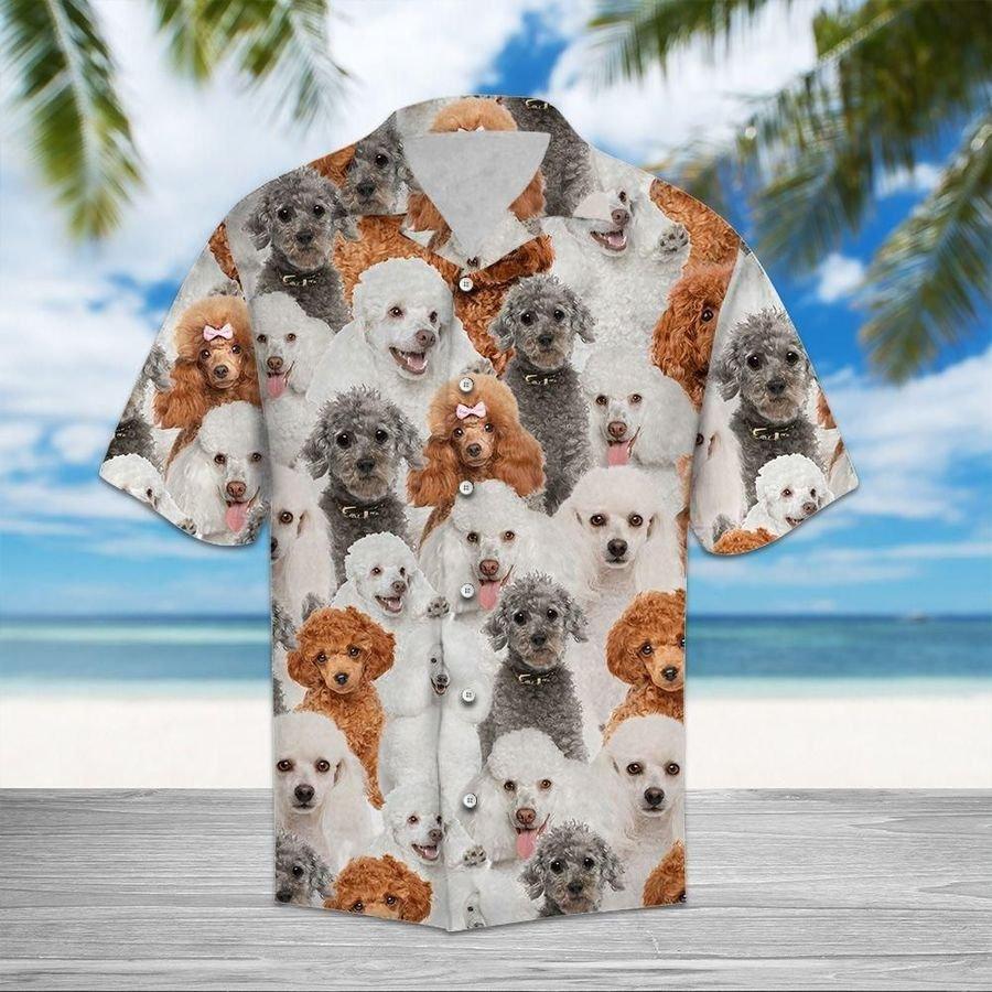 Poodle Hawaii Shirt Ha100846