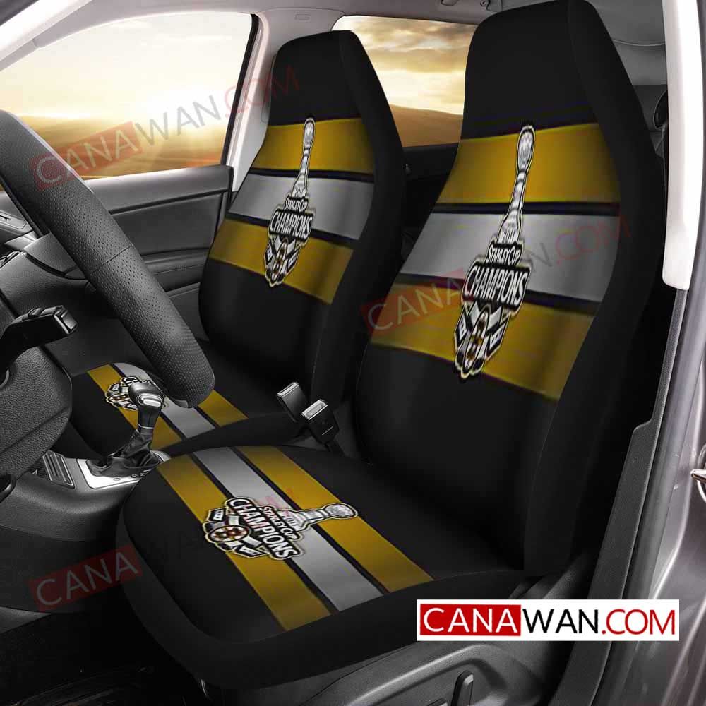 Boston Bruins Style710 3D Customized Personalized Car Seat Cover