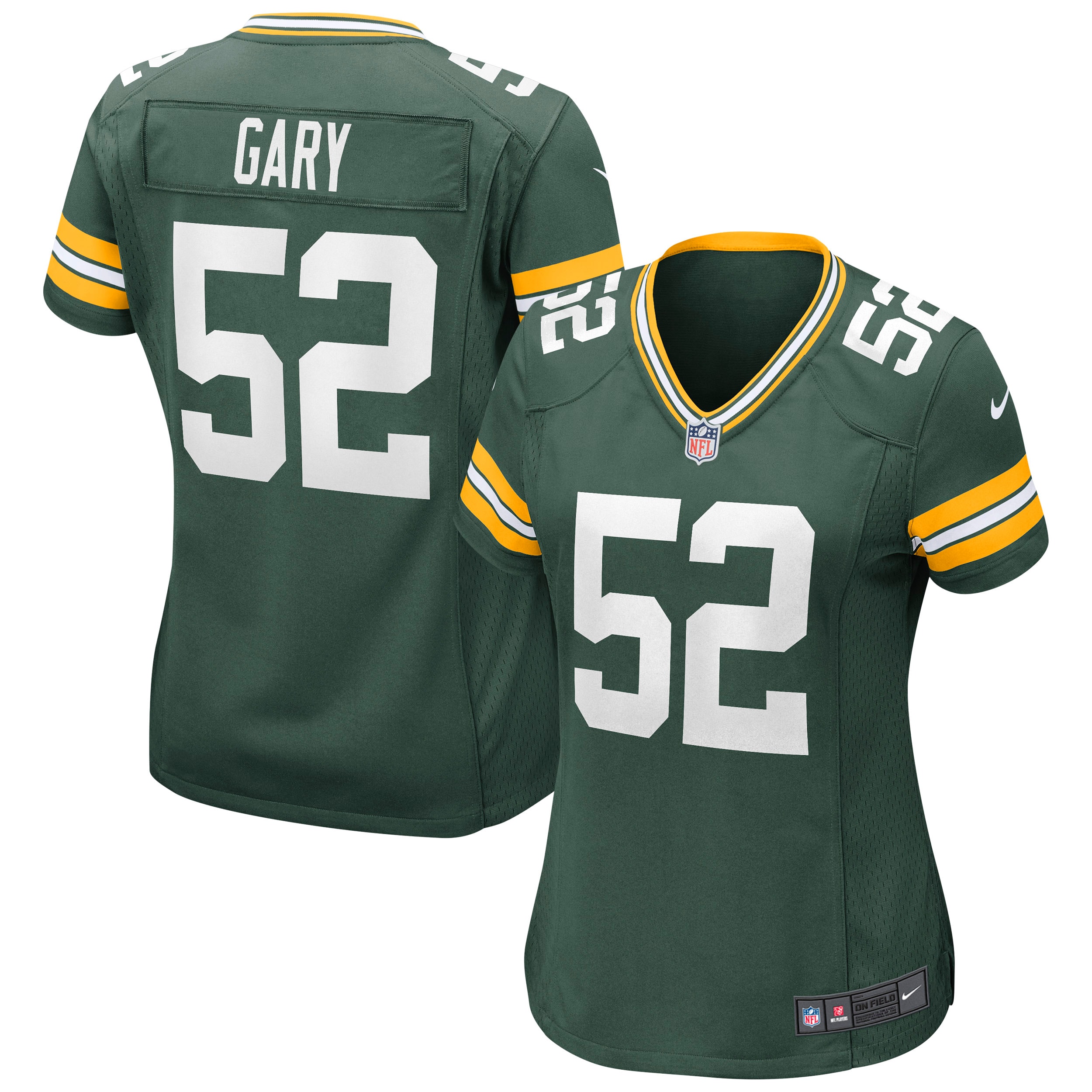 Rashan Gary Green Bay Packers Women's Game Jersey – Green