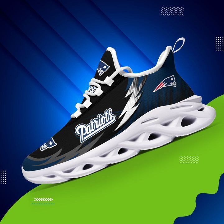 New England Patriots Yezy Running Sneakers Art 1620