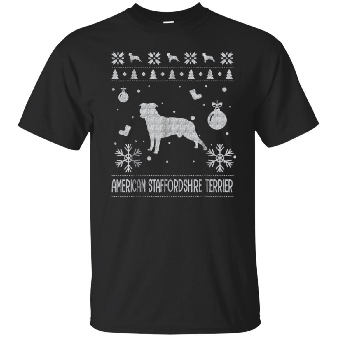 Check out this awesome American Staffordshire Terrier Ugly Christmas Shirt