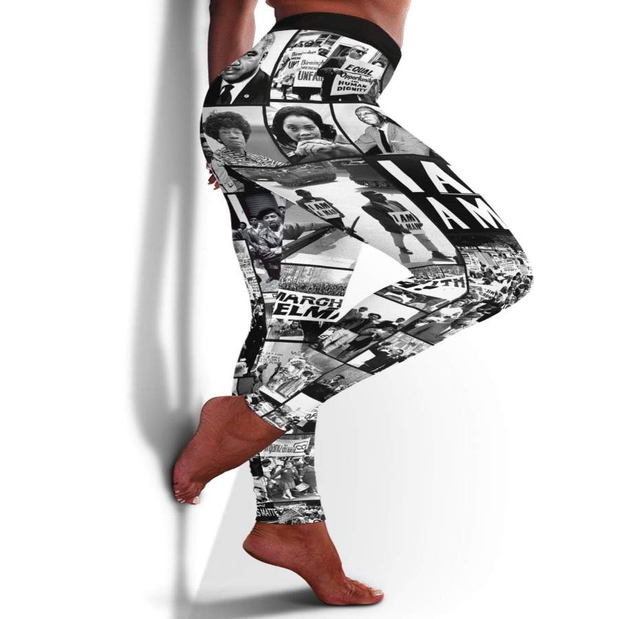 Black Power Images 2 Leggings