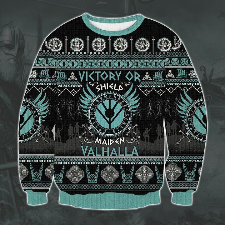 Viking Ugly Christmas Sweater | For Men & Women | Adult | Us6349