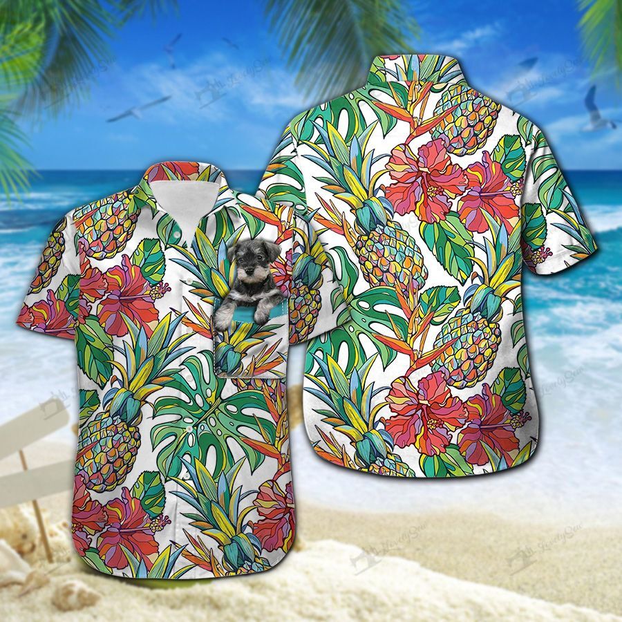 Miniature Schnauzer Hawaiian Shirts Ha51167