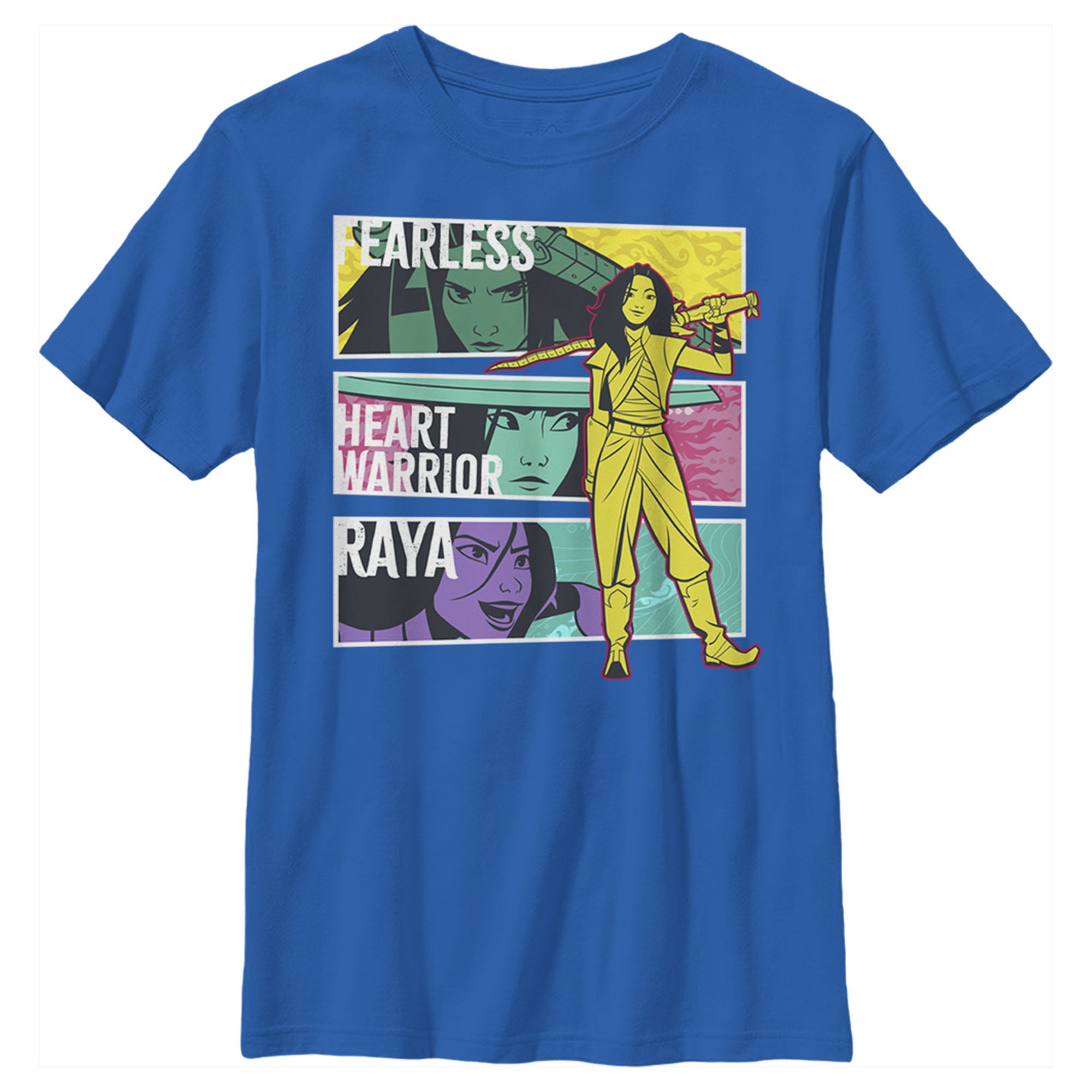 Raya And The Last Dragon Boy’S Fearless Heart Warrior Raya  T-Shirt