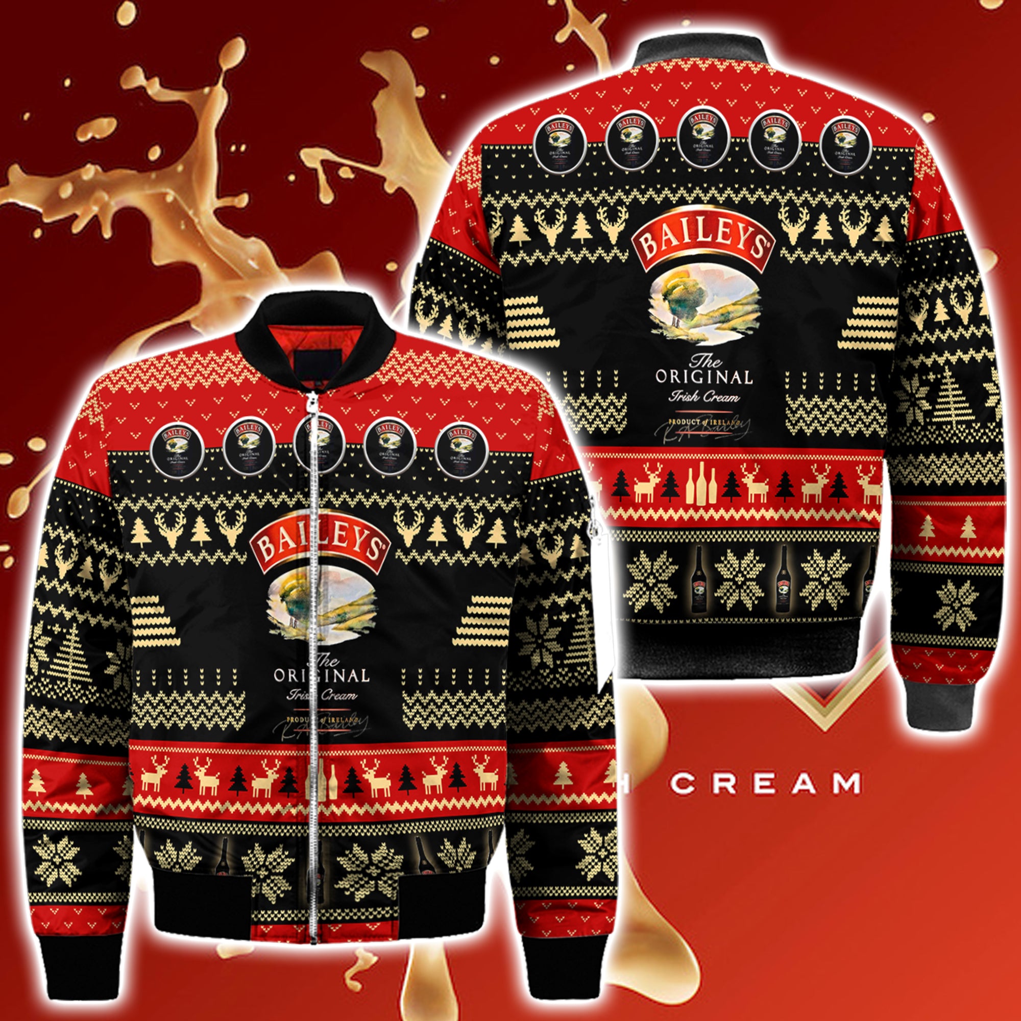 Ugly Christmas Sweatshirt Hoodie All Over Printed Pf243