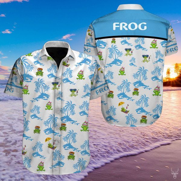 Frog Hawaii Shirt For Men And Women Ha53061