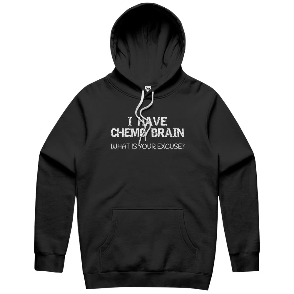 Funny Cancer Sucks Quote I Have Chemo Brain Saying Hoodie