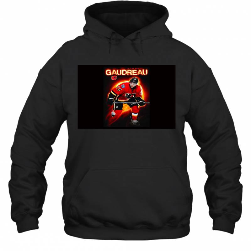 International Calgary Flames Johnny Gaudreau Premium Wall Hoodie