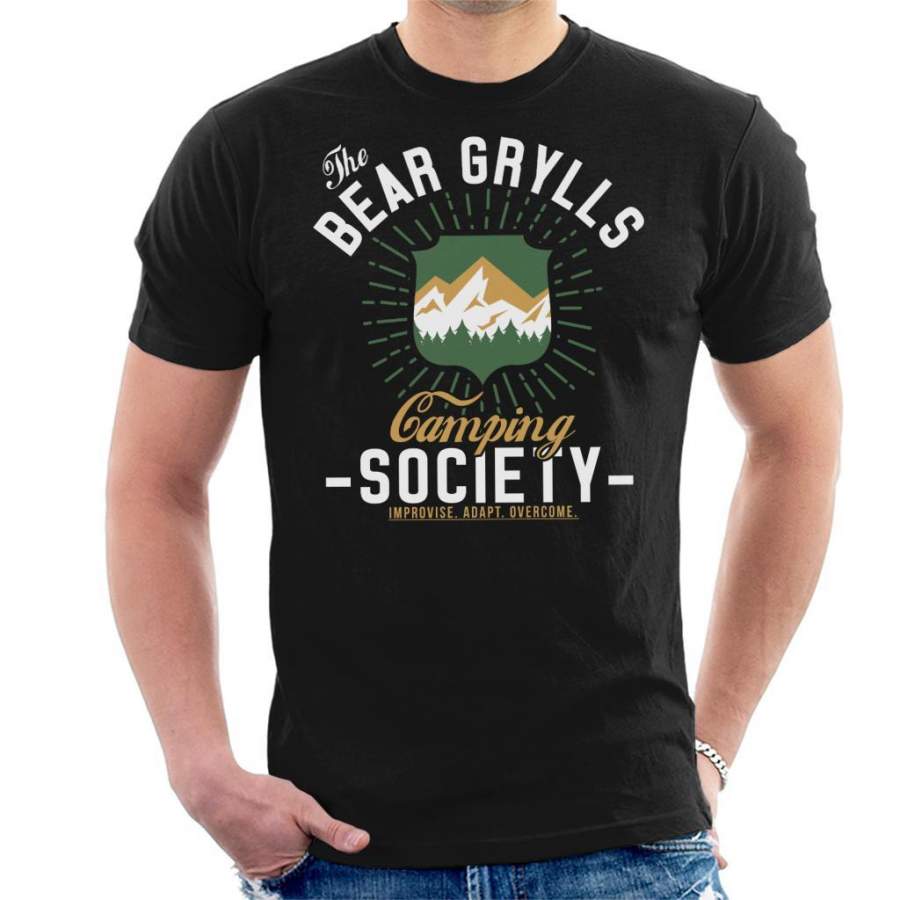 The Bear Grylls Camping Society Men’s T-Shirt