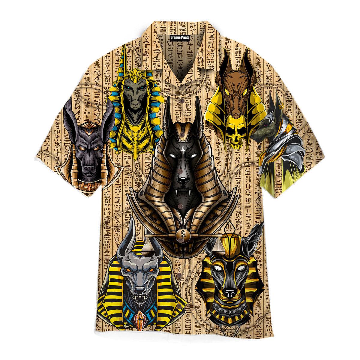 Ancient Egyptian God Anubis Aloha Hawaii Shirts For Men Women Ha97839