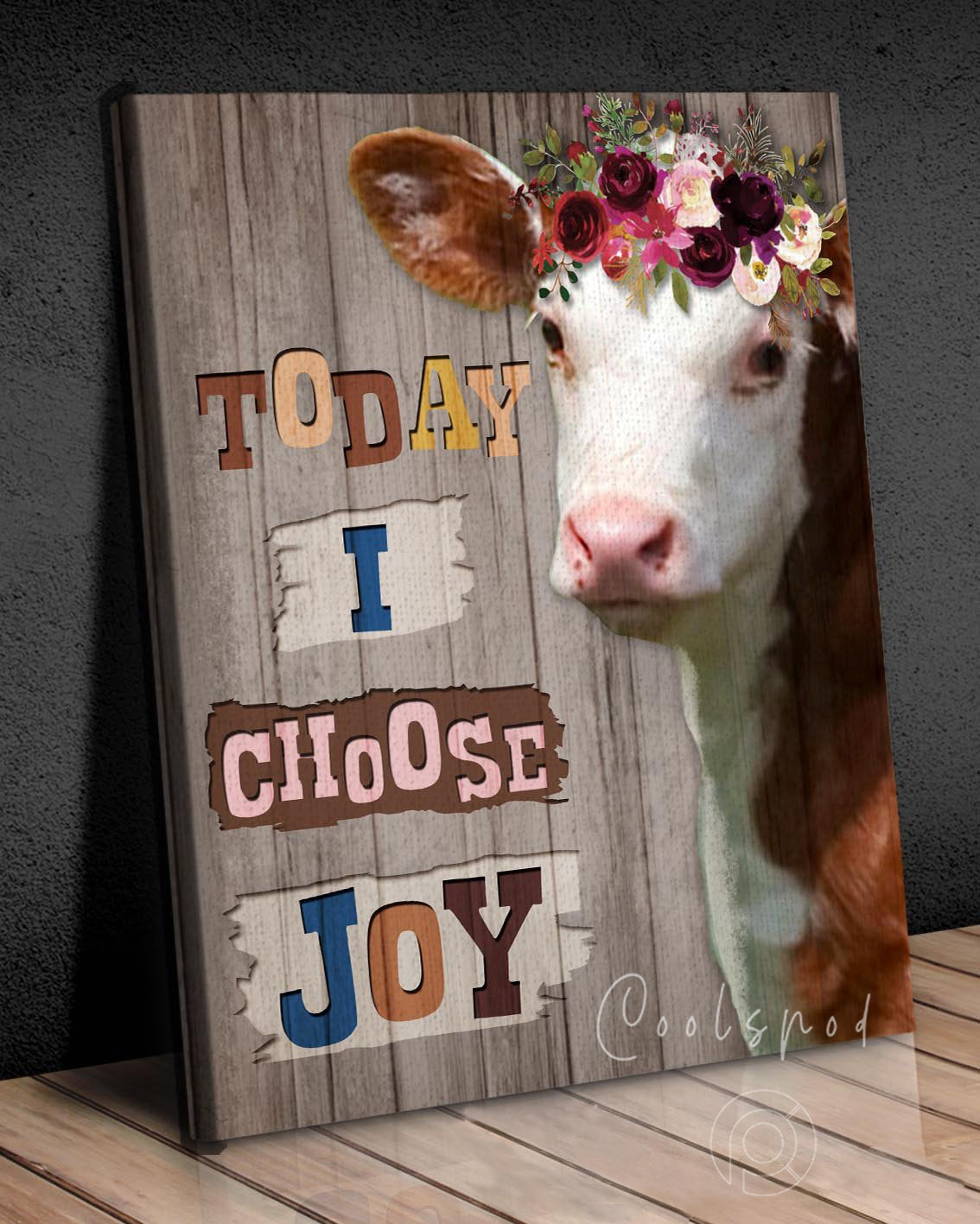 Canvas – Hereford – Today I Choose Joy