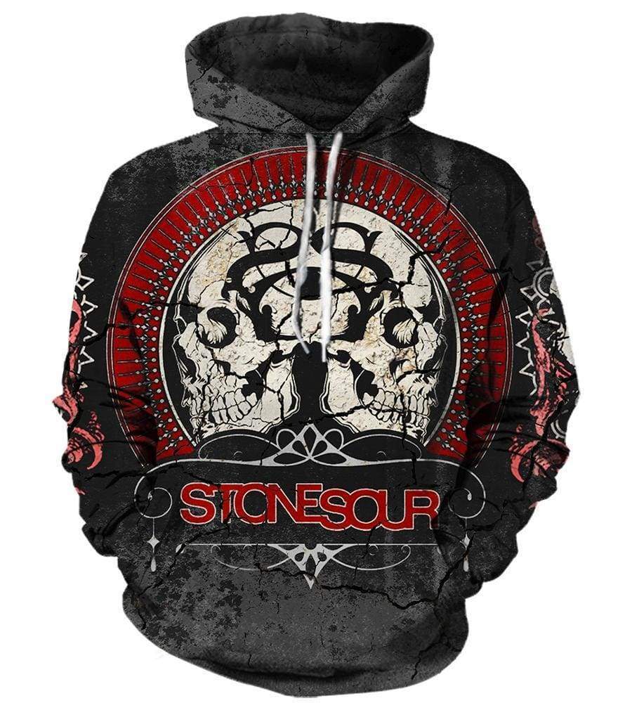 Funny Stone Sour Hoodies – Pullover Totem Black Hoodie