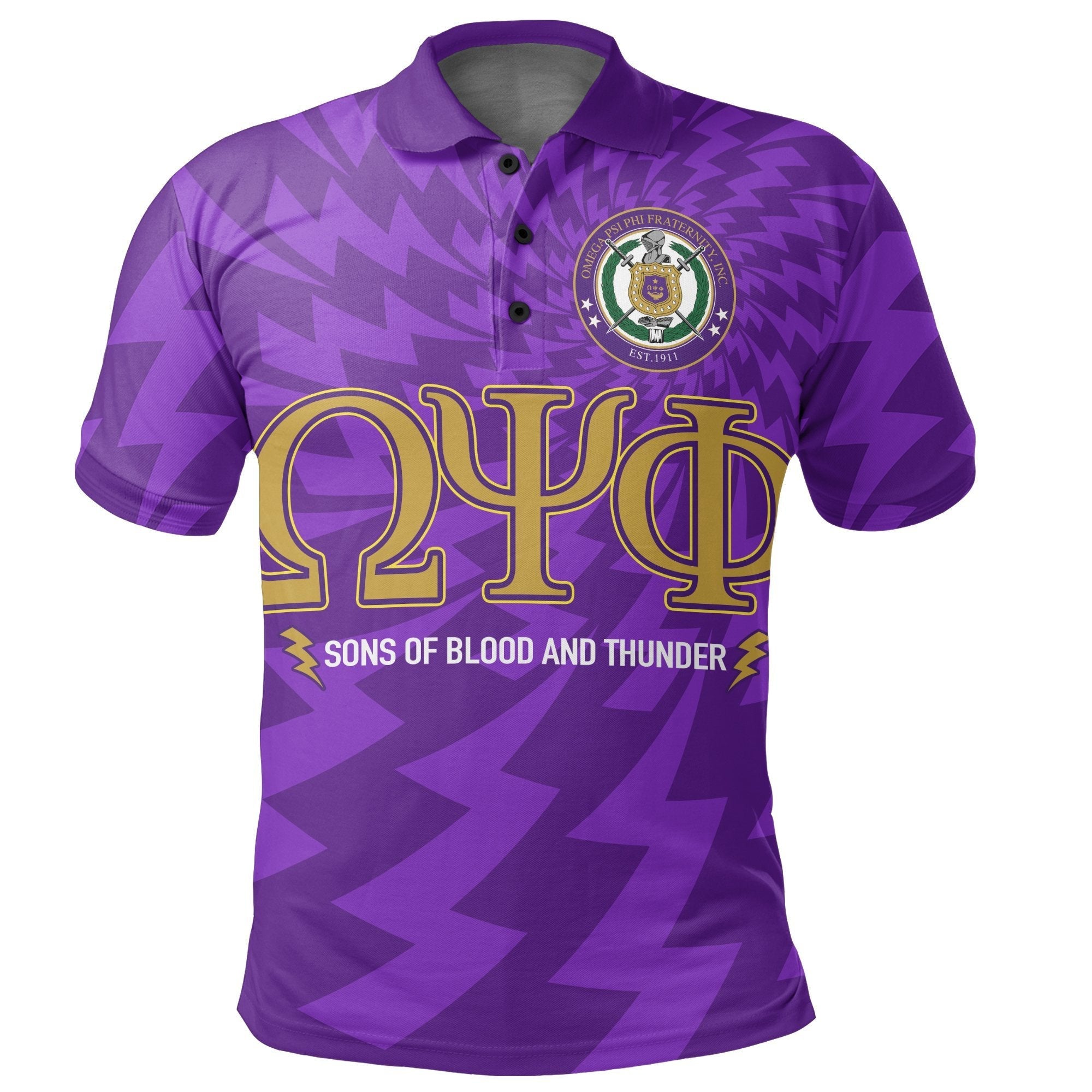 Fraternity Polo – Omega Psi Phi Que Polo Shirt