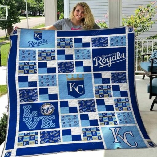 Kansas City Royals 1 Quilt Blanket Bh92