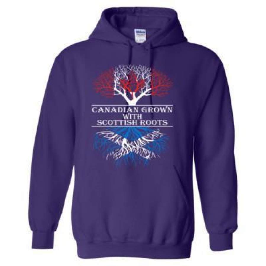 AGR Canadian Grown With Scottish Roots – Heavy Blend™ Hooded Sweatshirt