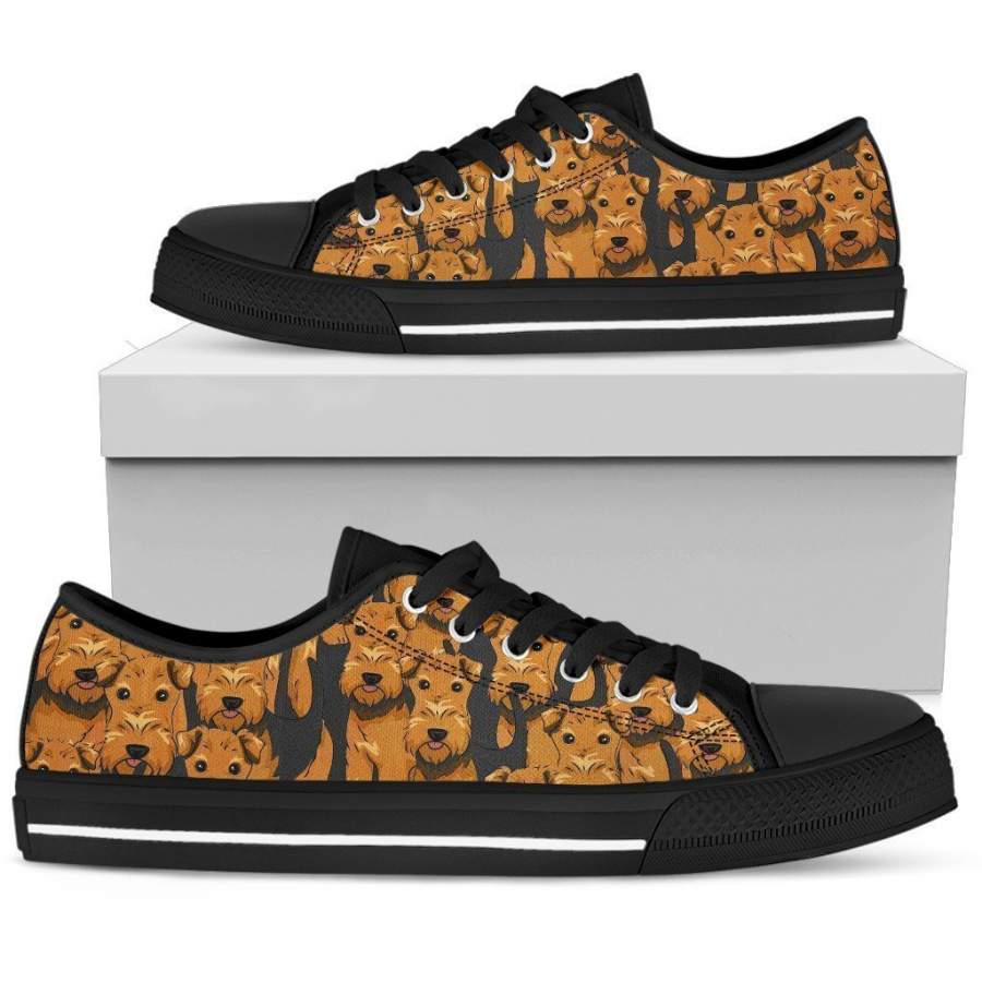 Airedale Terrier Women’s Low Top Shoe