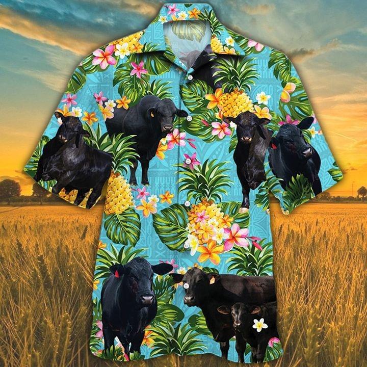 Brangus Cattle Lovers Cow Hawaii Shirt For Men Women Ha21579