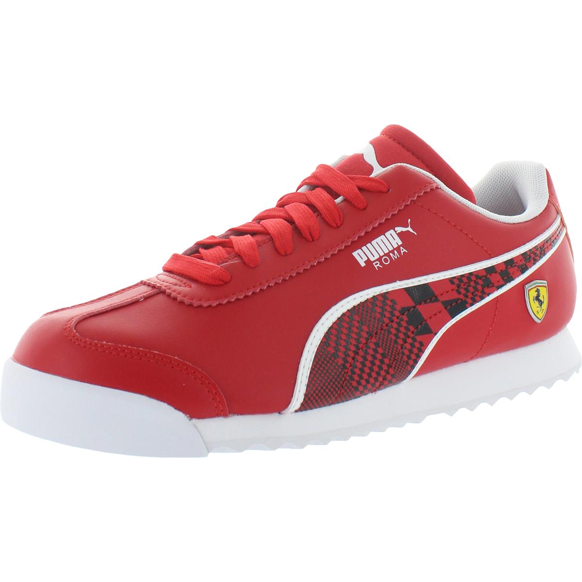 Scuderia Ferrari Roma Mens Athleisure Lifestyle Fashion Sneakers