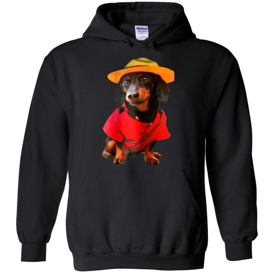 Crusoe The Celebrity Dachshund Hoodie