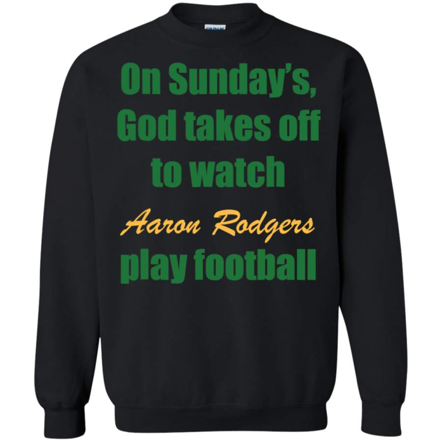 AGR God Takes Off To Watch Football Sweatshirt