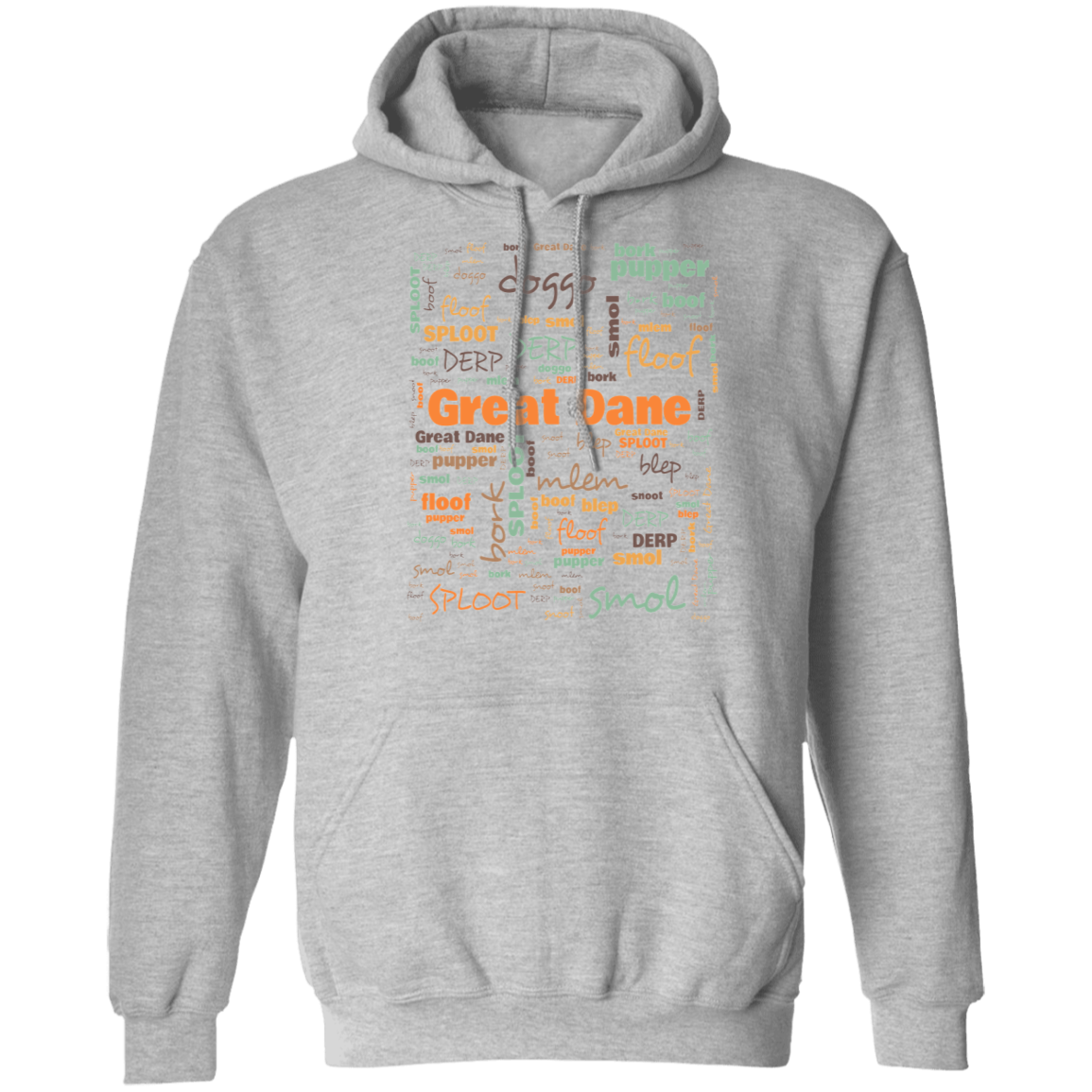 Great Dane Owners Hoodie | Commonly Used Terms