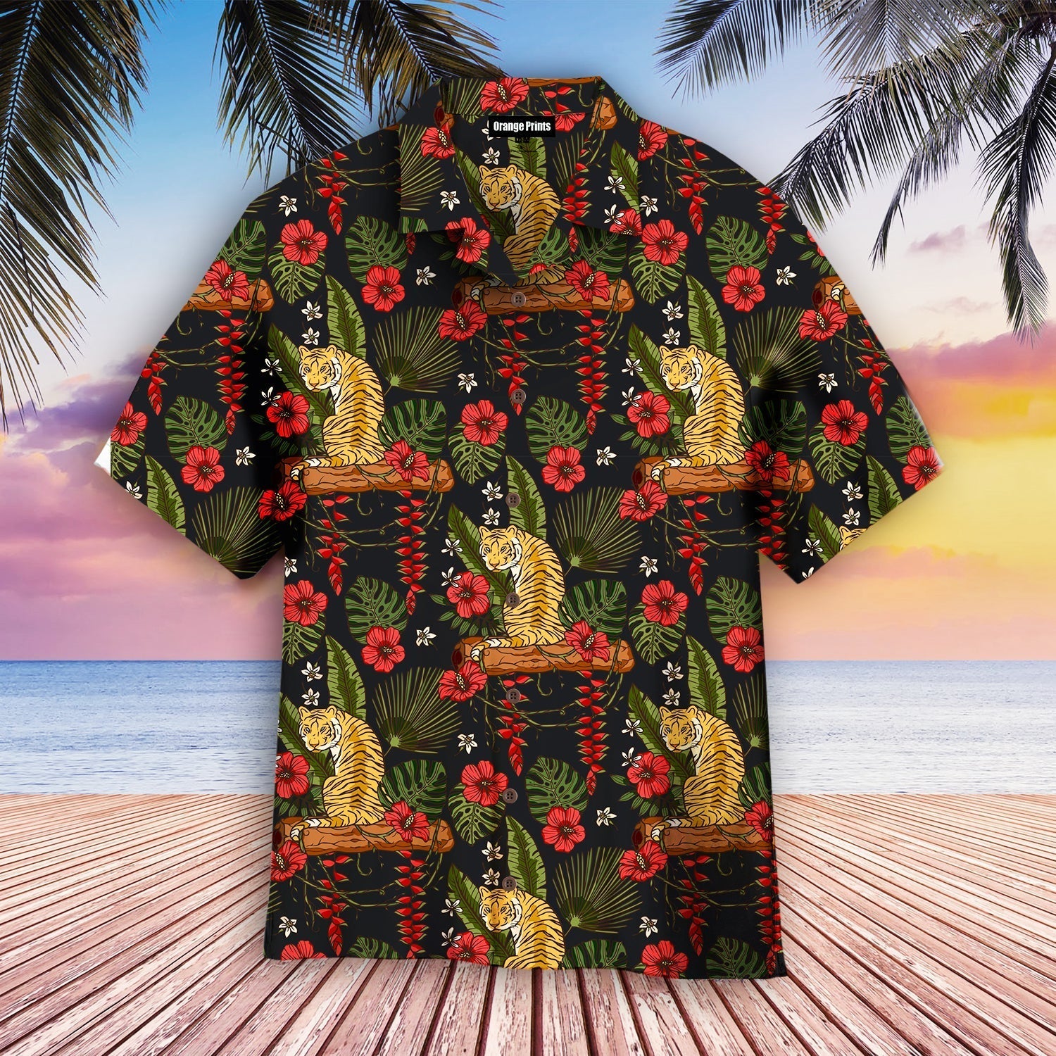 Be A Jungle Tiger Not A Zoo Tiger Aloha Hawaiian Shirts For Men & For Women | Wt6511