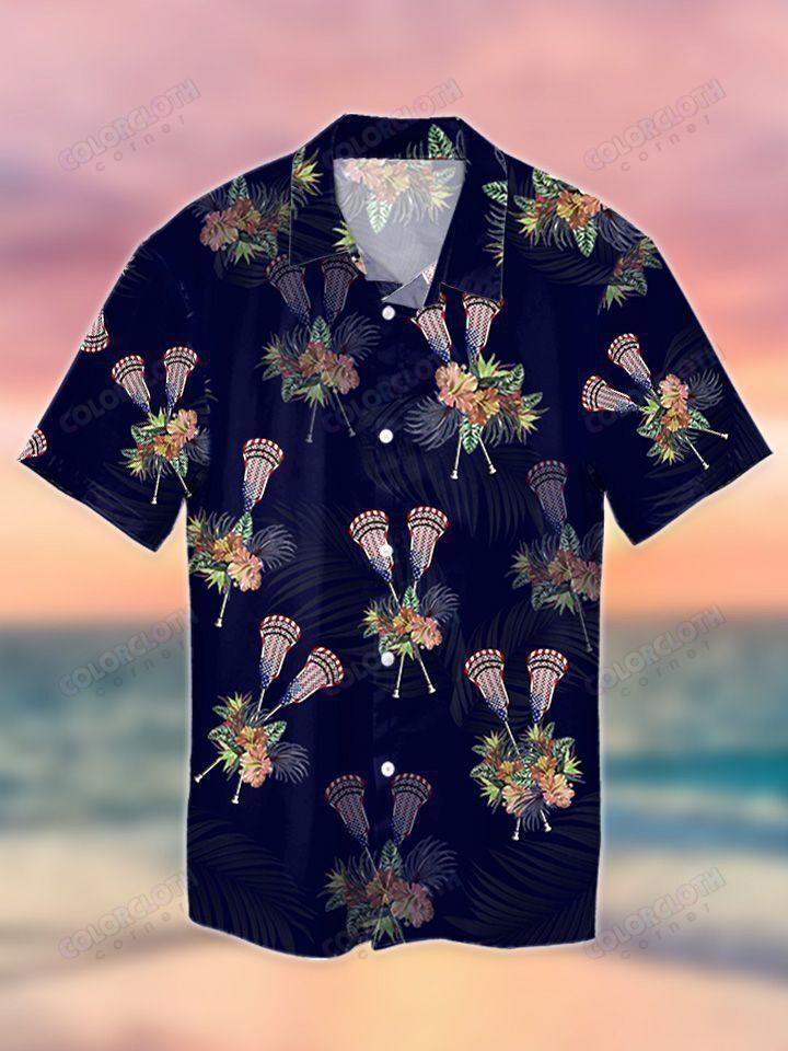 Lacrosse Tropical Hawaii Shirt Unisex Adult Ha10878