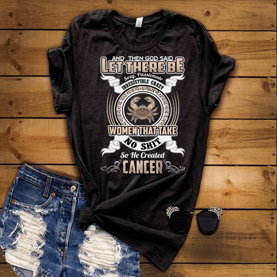 “Specially Crafted For Cancer’s Wear On Your Zodiac Sign Personalized Shirt For Women”