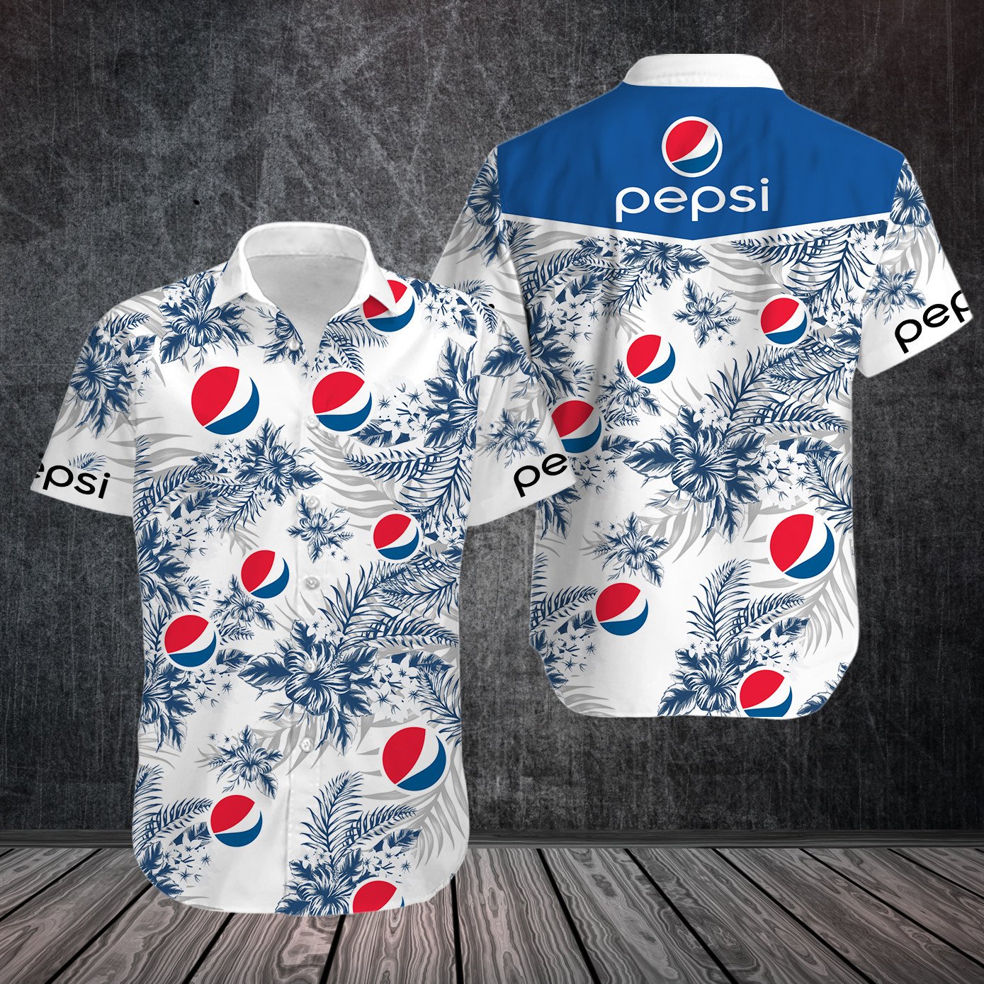 Pepsi Uniform Shirt Hawaiian Ha111272