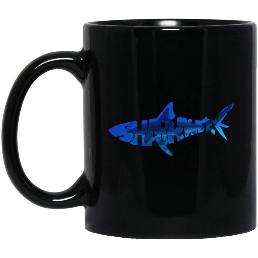 Week of The Shark New 2018 Novelty Graphic BM11OZ 11 oz. Black Mug