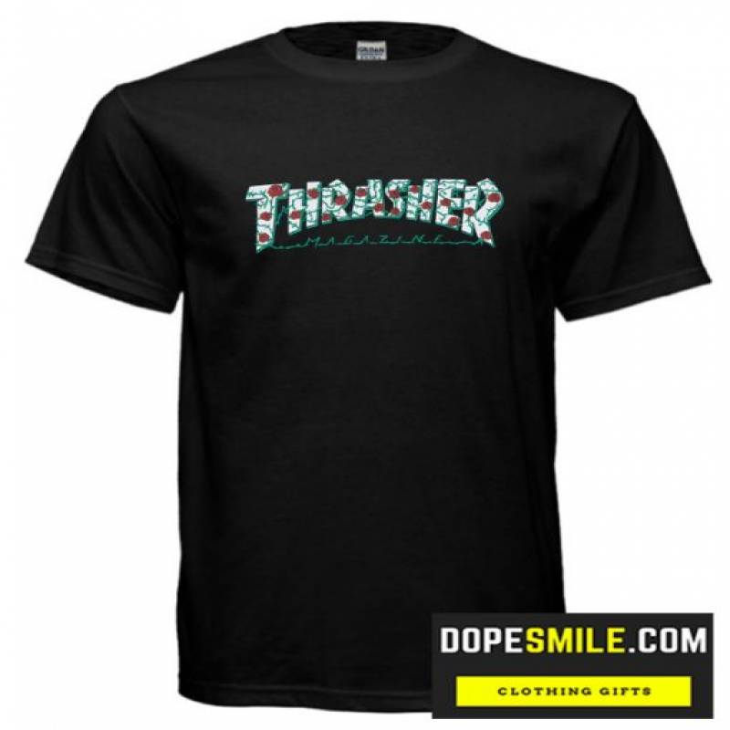 Thrasher Roses cool T-Shirt