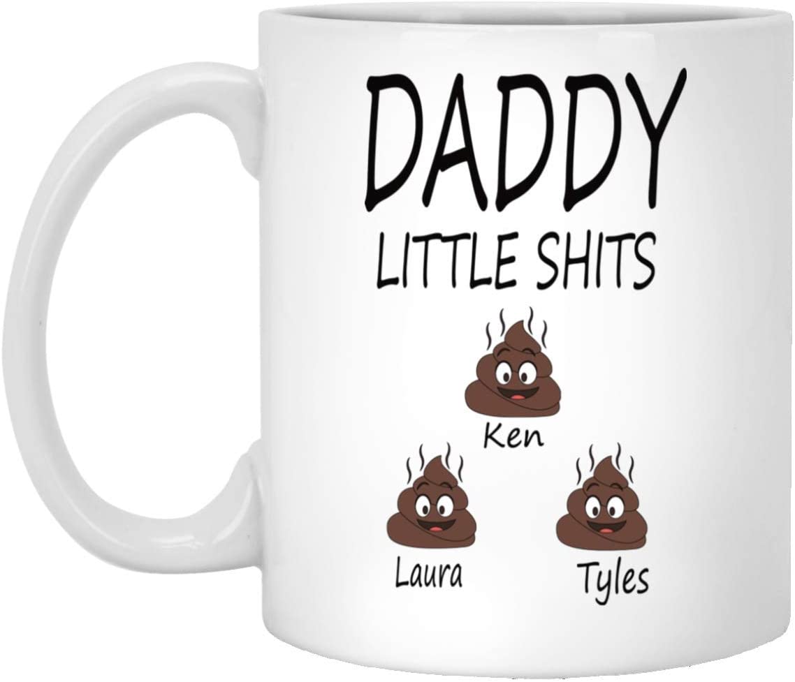 Funny Father’S Day Mug – Personalized Fathers Day Gift – Funny Daddy Mug – Gift For Daddy – Personalized Coffee Mug – Mugs For Men – Funny Coasters 15Oz