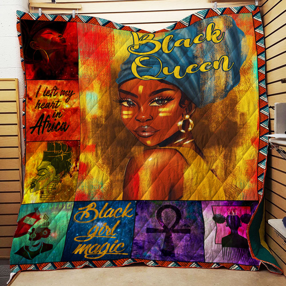 Black Queen African Quilt