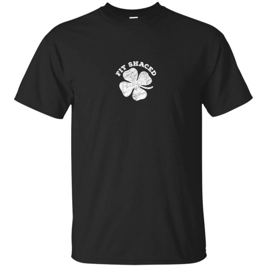 St Patrick’s Day Beer Whiskey Drinking Fit Shaced T shirt