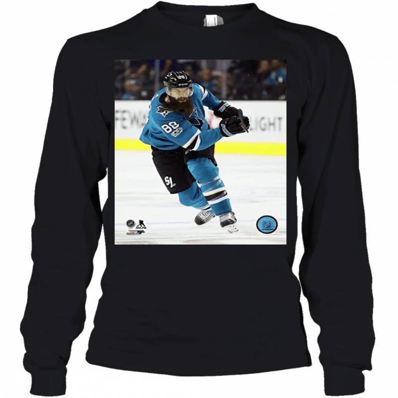 Brent Burns San Jose Sharks 2016 17 Action Youth Long Sleeve